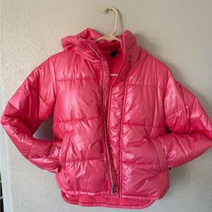 All in Motion Kids Pink Puffer Jacket